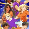 Percy Jackson The Seven Characters Diamond Painting