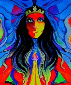 Psychedelic Witch Diamond Painting