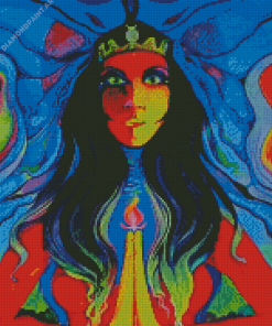 Psychedelic Witch Diamond Painting