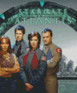 Science Fiction Serie Stargate Atlantis Diamond Painting