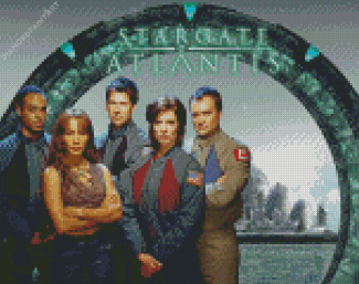 Science Fiction Serie Stargate Atlantis Diamond Painting