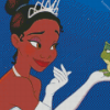 Tiana And The Frog Diamond Painting