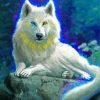 White Wolf Diamond Painting