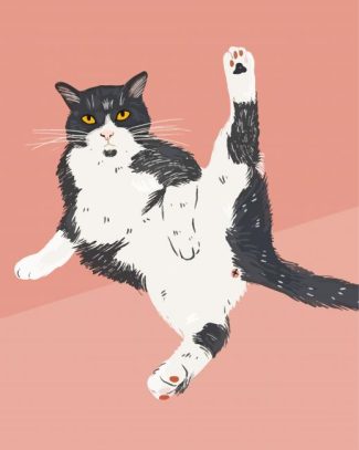 Aesthetic Funny Cat Diamond Painting