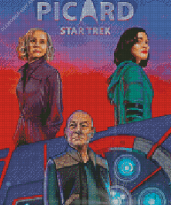 Star Trek Picard Poster Diamond Painting