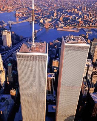 World Trade Center Diamond Painting