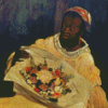 African Housemaid Diamond Painting