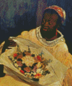 African Housemaid Diamond Painting