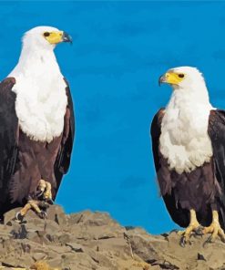 African Fish Eagles Diamond Painting