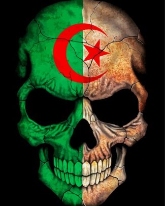 Algerian Skull Diamond Painting