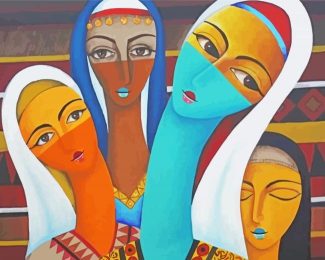 Arab Women Diamond Painting
