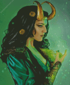 Avengers Lady Loki Diamond Painting