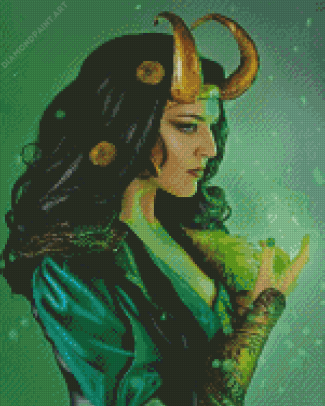Avengers Lady Loki Diamond Painting