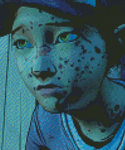 Clementine The Walking Dead Diamond Painting