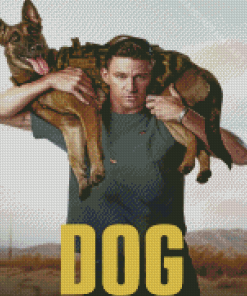 Dog The Movie Poster Diamond Paintings