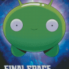 Final Space Mooncake Poster Diamond Painting