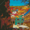 Guanajuato Colorful Houses Diamond Paintings