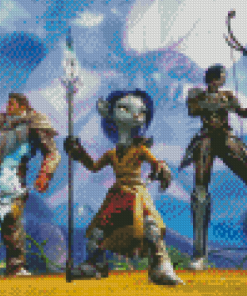 Guild Wars Characters Diamond Painting