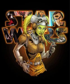 Hera Syndulla Star Wars Poster Diamond Painting
