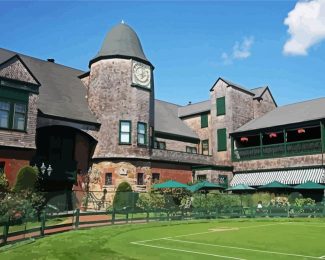 International Tennis Hall Of Fame Newport Rhode Island Diamond Painting