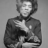 Jimi Hendrix Smoking Diamond Paintings