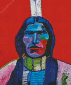 John Nieto Sioux Chef Diamond Paintings