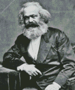 Karl Marx Diamond Painting