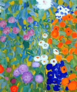 Klimt Flower Garden Diamond Painting