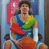 Lamelo Ball Basketballer Art Diamond Painting