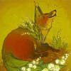 Lily Of Valley And Fox Diamond Painting