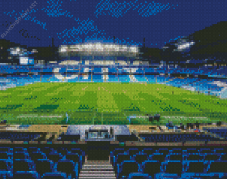 Manchester City Etihad Stadium Diamond Painting