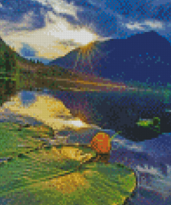 Nanaimo Canada Lake Diamond Painting
