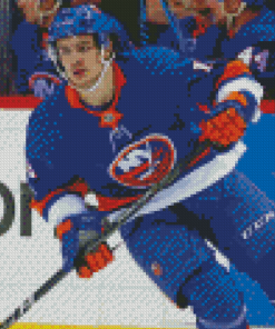 New York Islanders Hockey Player Diamond Painting
