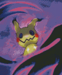 Pikachu Ghost Pokemon Diamond Painting