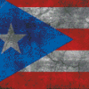 Puerto Rico Flag Diamond Painting