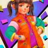 Punky Brewster Character Art Diamond Painting