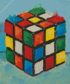 Rubiks Cube Diamond Painting