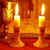 Shabbat Candles Diamond Painting