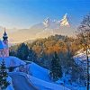 Snow Winter Bavaria Diamond Paintings