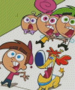 The Fairly OddParents Animation Diamond Painting