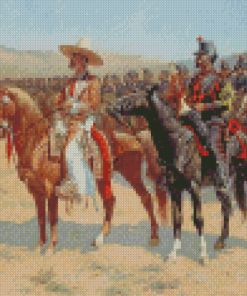 The Mexican Major By Frederic Remington Diamond Painting