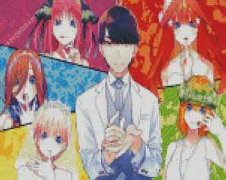The Quintessential Quintuplets Diamond Paintings