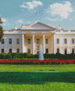 The White House Diamond Painting