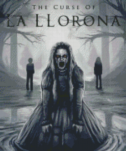 The Curse Of la Llorona illustration Diamond Painting