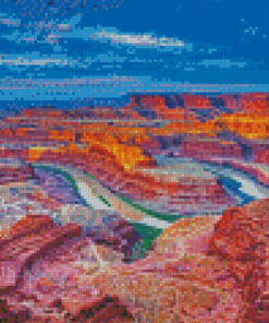 Utah Dead Horse State Park Landscape Diamond Painting