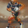 Wests NFL Tigers Player Diamond Painting