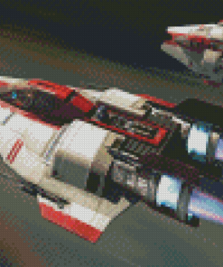 Wing Fighter Star Wars Diamond Painting