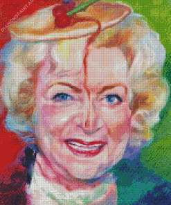 Aesthetic Betty White Diamond Painting