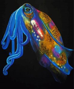 Aesthetic Cuttlefish Diamond Paintings