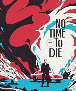 Aesthetic No Time To Die Illustration Diamond Painting
